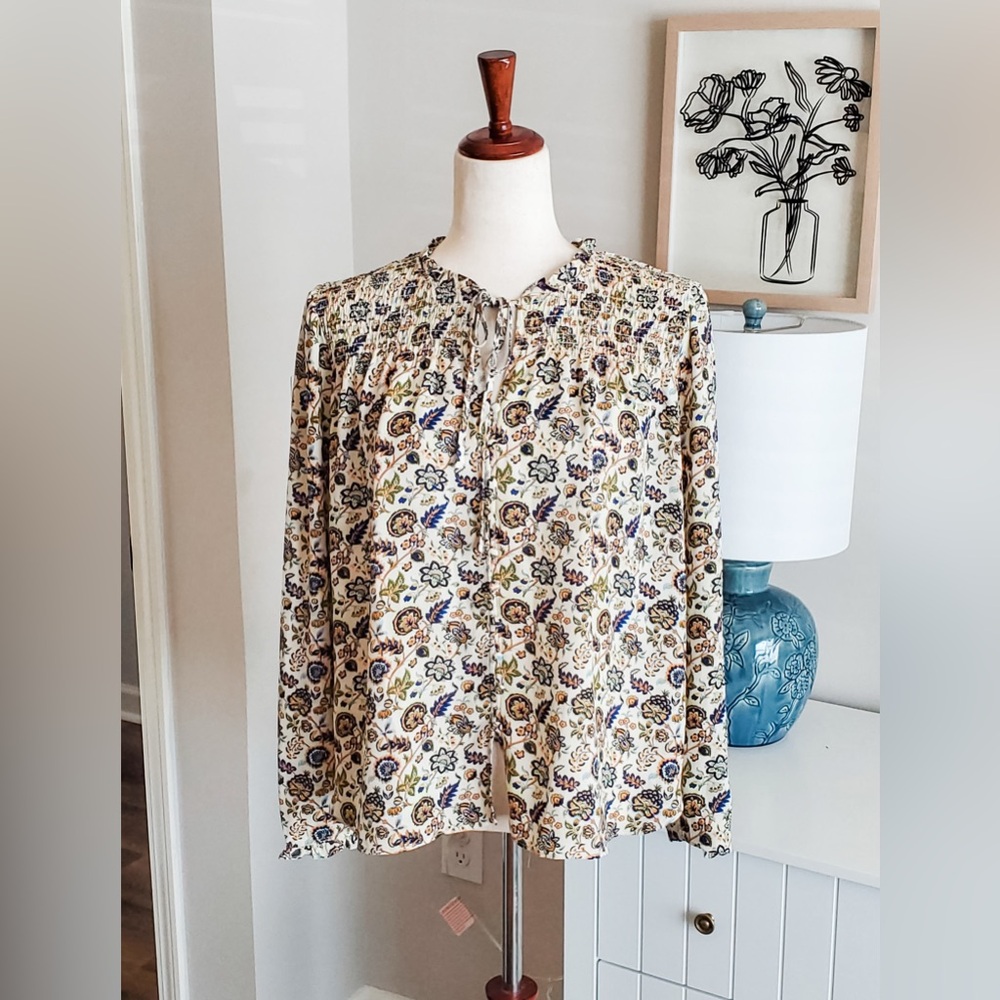 Floral Print Women's Top